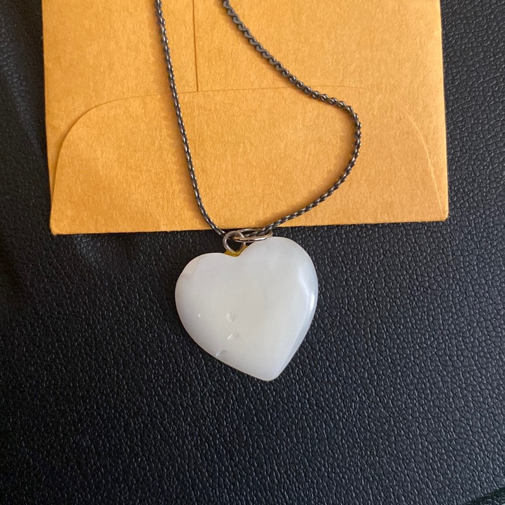 Heart pendant and necklace